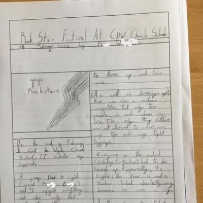 Following Times Table Rockstars Day, some of us published newspaper articles for the school newsletter about what happened.